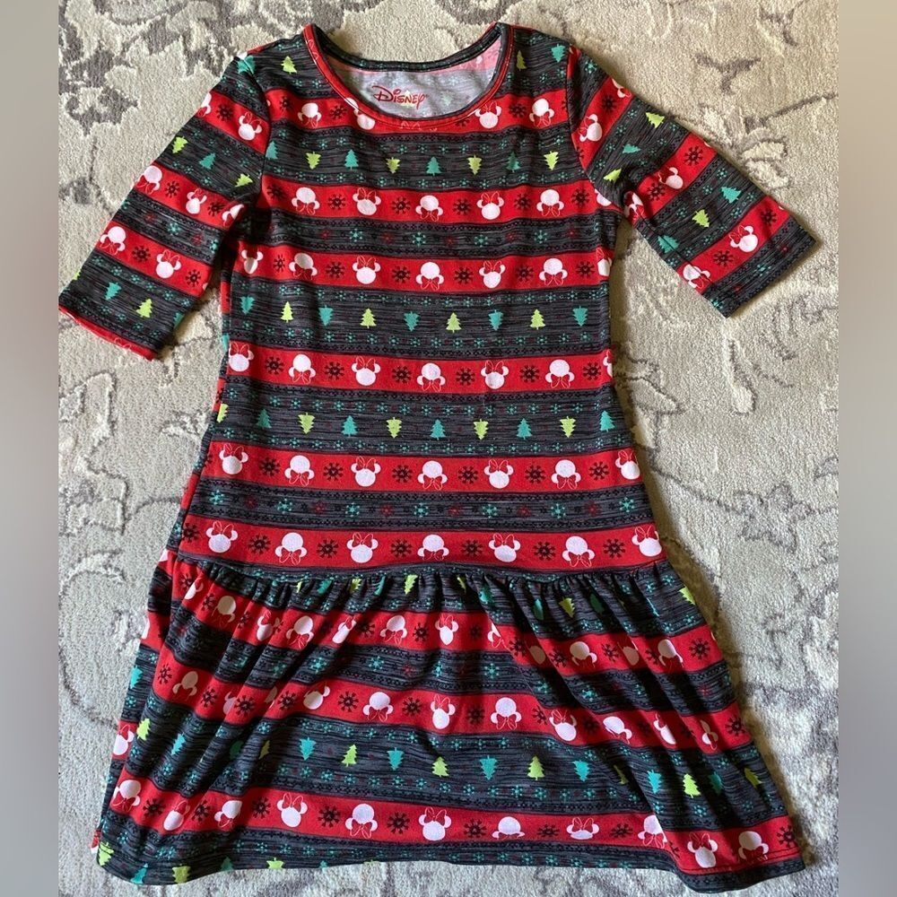 Disney Red and Black Holiday Dress